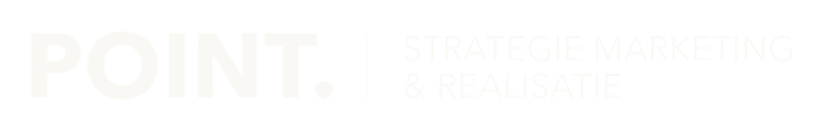 POINT. Strategie Marketing & Realisatie